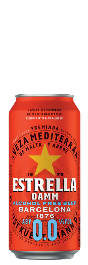 Estrella Damm Alcohol-Free Beer 50cl CAN Estrella Damm Alcohol-Free Beer 50cl CAN