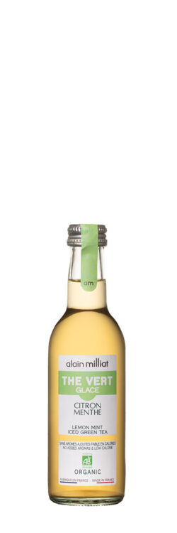 Privaatpostitus: Alain Milliat Organic Lemon Mint Ice Tea 25cl