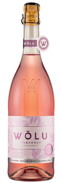 Wõlu Vahutav Rabarber Alcohol-free 75cl