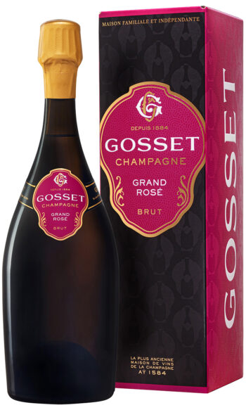 Gosset Grand Rose Brut Champagne 75cl giftbox