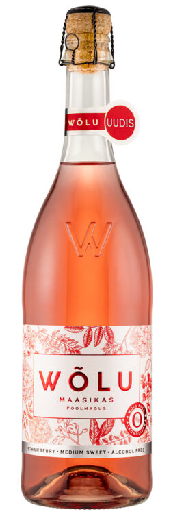 Wõlu Vahutav Maasikas Alcohol-free 75cl