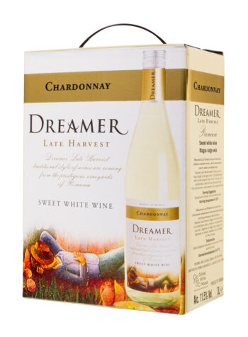 Dreamer Romania Late Harvest Chardonnay 300cl BIB