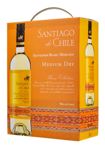 Santiago de Chile Sauvignon Blanc Moscato 300cl BIB