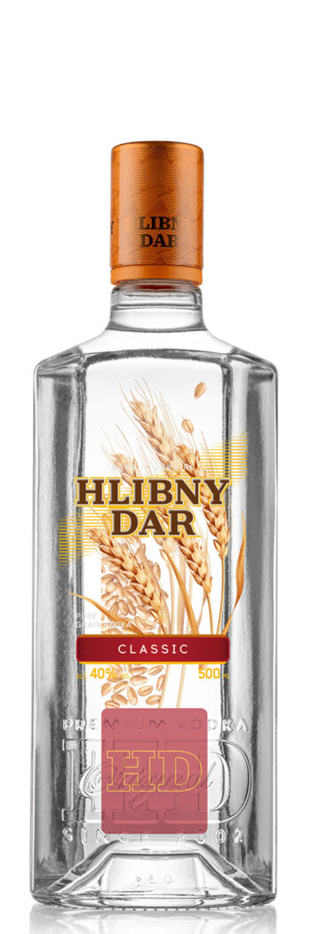 Hlibny Dar Classic Vodka 50cl