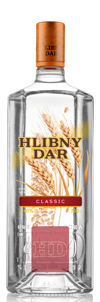 Hlibny Dar Classic Vodka 70cl