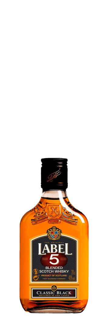 Label 5 Classic Black Scotch Whisky 20cl