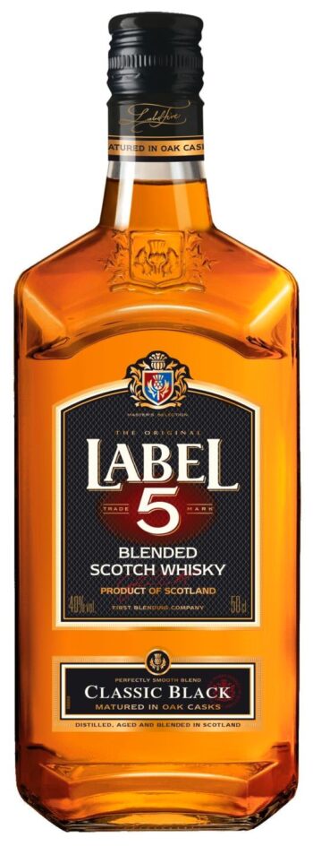 Label 5 Classic Black Scotch Whisky 50cl