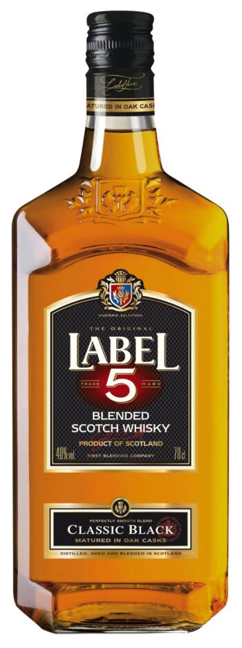 Label 5 Classic Black Scotch Whisky 70cl
