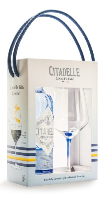 Citadelle Gin 70cl + glass giftbox