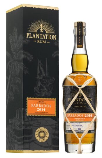 Plantation Single Cask Barbados 2014 Rum 70cl giftbox