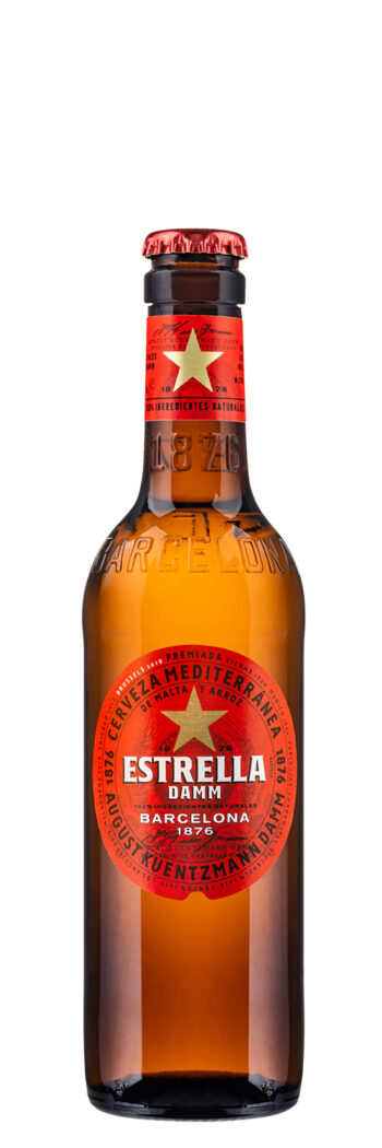 Estrella Damm Beer 33cl bottle