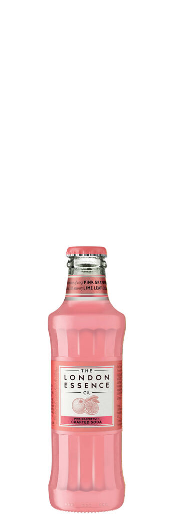 The London Essence Pink Grapefruit Crafted Soda Water 20cl